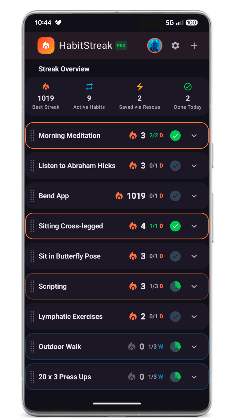 HabitStreak App